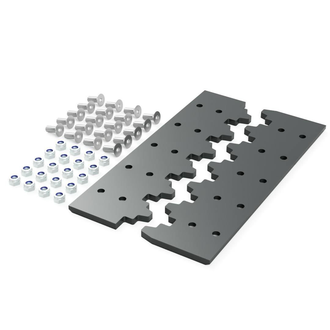 Gezahnte Anbauschneiden für SxG550 Gezahnte Anbauschneiden für SxG550