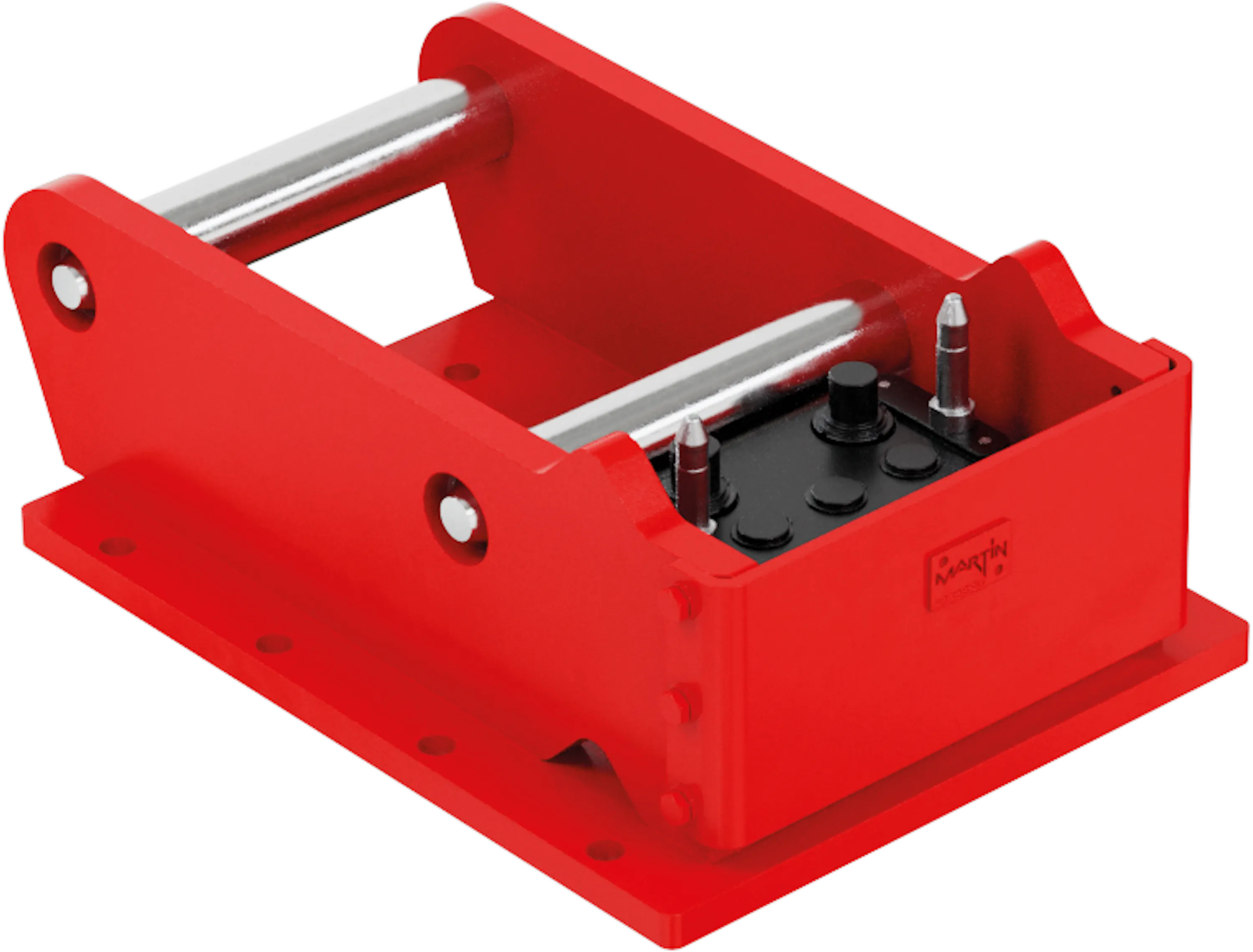 Adapterrahmen MQ26 M-Quick bis 26 t - 4 Kupplungen, einstöckig